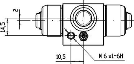 Motaquip VWC657 - Riteņa bremžu cilindrs ps1.lv