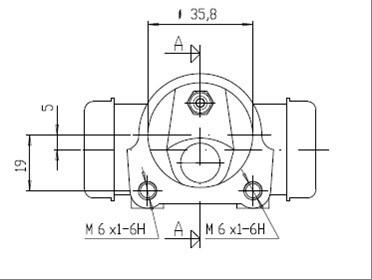 Motaquip VWC754 - Riteņa bremžu cilindrs ps1.lv