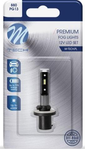 M-Tech LB508W-01B - Kvēlspuldze, Pamatlukturis ps1.lv