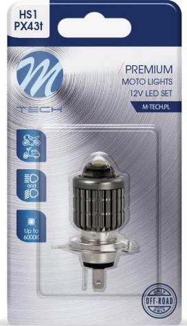 M-Tech LB574W-01B - Kvēlspuldze, Pamatlukturis ps1.lv