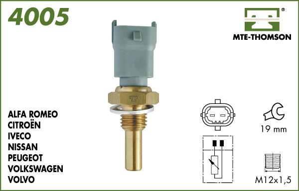 MTE-Thomson 4005 - Devējs, Dzesēšanas šķidruma temperatūra ps1.lv