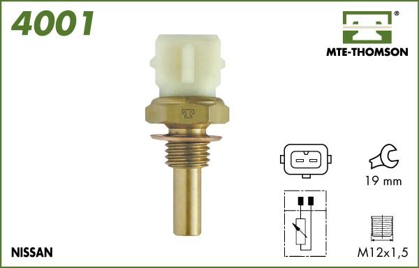 MTE-Thomson 4001 - Devējs, Dzesēšanas šķidruma temperatūra ps1.lv