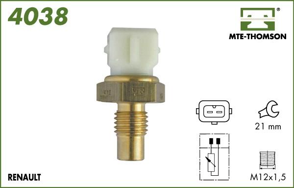 MTE-Thomson 4038 - Devējs, Dzesēšanas šķidruma temperatūra ps1.lv