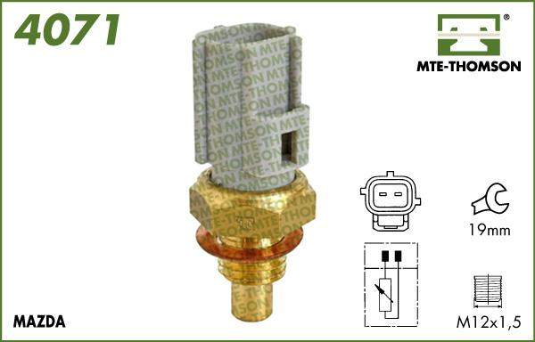 MTE-Thomson 4071 - Devējs, Dzesēšanas šķidruma temperatūra ps1.lv