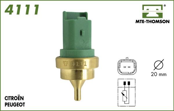 MTE-Thomson 4111 - Devējs, Dzesēšanas šķidruma temperatūra ps1.lv