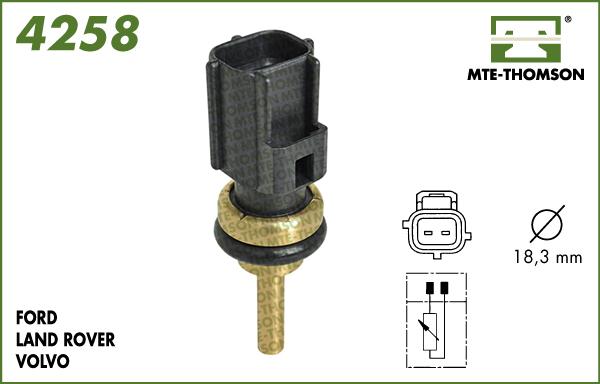 MTE-Thomson 4258 - Devējs, Dzesēšanas šķidruma temperatūra ps1.lv