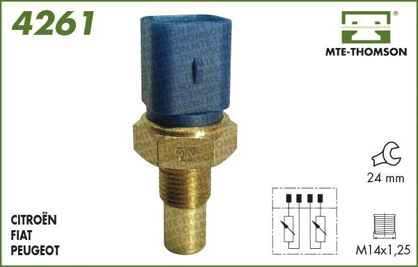 MTE-Thomson 4261 - Devējs, Dzesēšanas šķidruma temperatūra ps1.lv