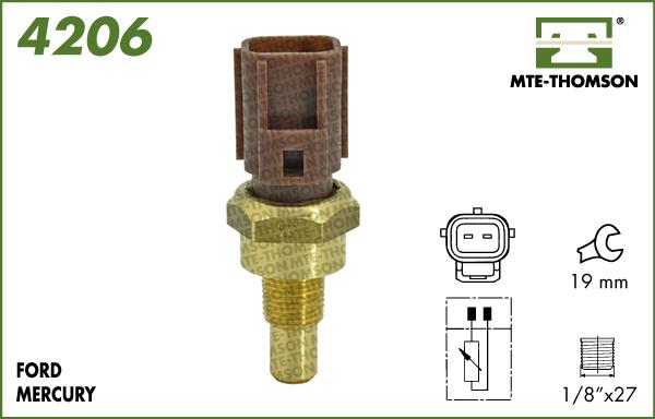 MTE-Thomson 4206 - Devējs, Dzesēšanas šķidruma temperatūra ps1.lv