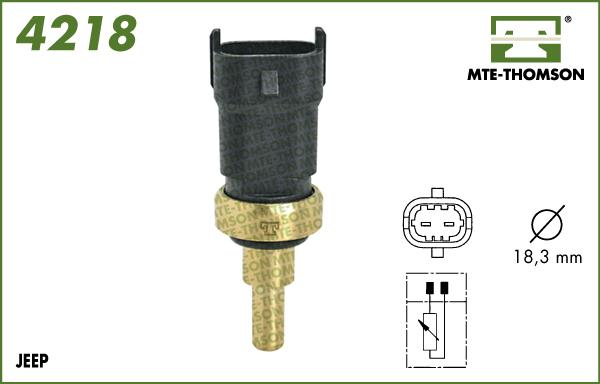 MTE-Thomson 4218 - Devējs, Dzesēšanas šķidruma temperatūra ps1.lv