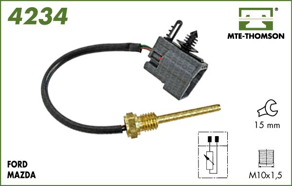 MTE-Thomson 4234 - Devējs, Dzesēšanas šķidruma temperatūra ps1.lv