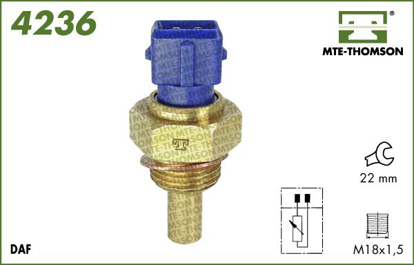 MTE-Thomson 4236 - Devējs, Dzesēšanas šķidruma temperatūra ps1.lv