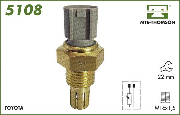 MTE-Thomson 5108 - Devējs, Ieplūstošā gaisa temperatūra ps1.lv