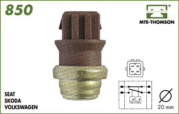 MTE-Thomson 850 - Termoslēdzis, Radiatora ventilators ps1.lv