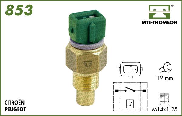 MTE-Thomson 853.60 - Termoslēdzis, Radiatora ventilators ps1.lv