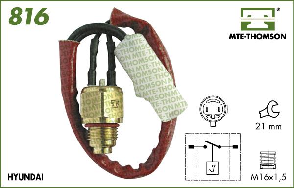 MTE-Thomson 816 - Termoslēdzis, Radiatora ventilators ps1.lv