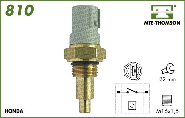 MTE-Thomson 810 - Termoslēdzis, Radiatora ventilators ps1.lv