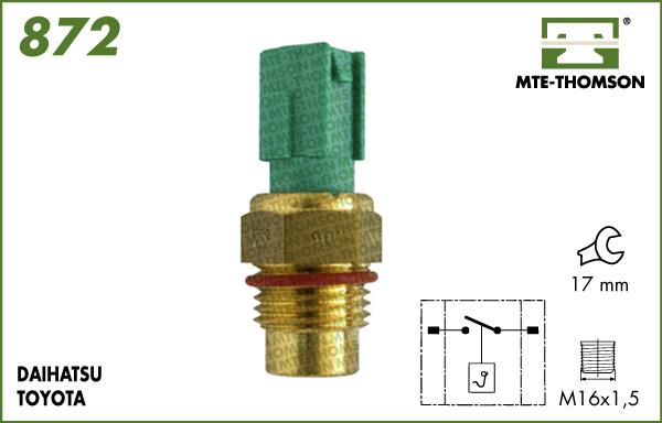 MTE-Thomson 872 - Termoslēdzis, Radiatora ventilators ps1.lv