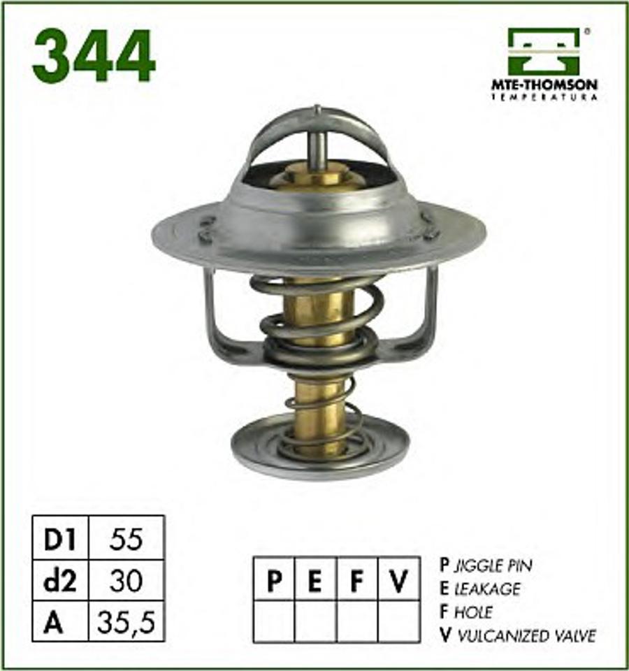 MTE-Thomson 344.83 - Termostats, Dzesēšanas šķidrums ps1.lv