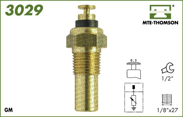 MTE-Thomson 3029 - Devējs, Dzesēšanas šķidruma temperatūra ps1.lv