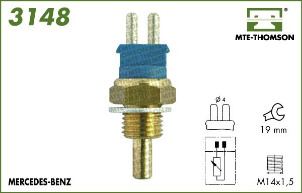 MTE-Thomson 3148 - Devējs, Dzesēšanas šķidruma temperatūra ps1.lv