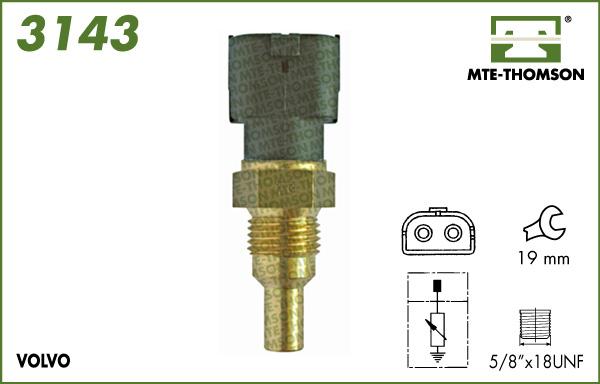 MTE-Thomson 3143 - Devējs, Dzesēšanas šķidruma temperatūra ps1.lv