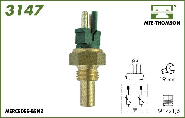 MTE-Thomson 3147 - Devējs, Dzesēšanas šķidruma temperatūra ps1.lv