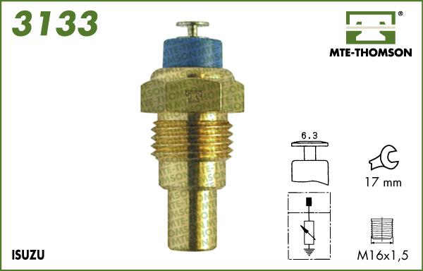 MTE-Thomson 3133 - Devējs, Dzesēšanas šķidruma temperatūra ps1.lv