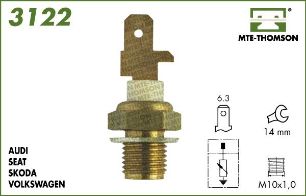 MTE-Thomson 3122 - Devējs, Dzesēšanas šķidruma temperatūra ps1.lv