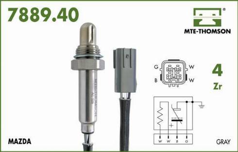 MTE-Thomson 7889.40.028 - Lambda zonde ps1.lv