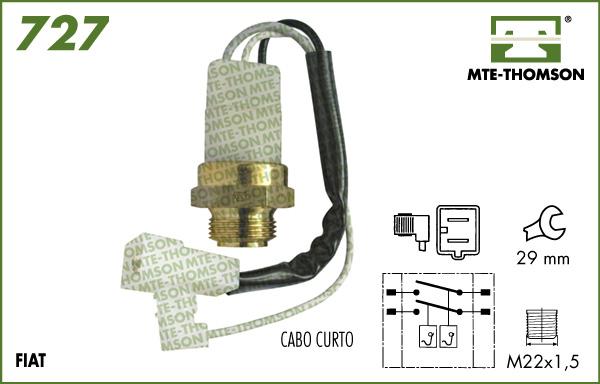 MTE-Thomson 727.88/92 - Termoslēdzis, Radiatora ventilators ps1.lv