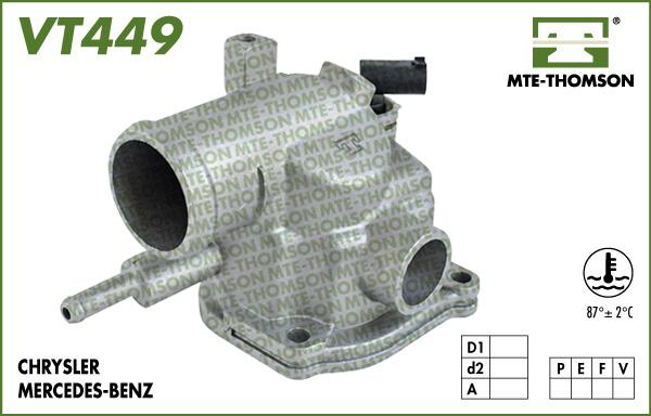 MTE-Thomson VT449.87 - Termostats, Dzesēšanas šķidrums ps1.lv