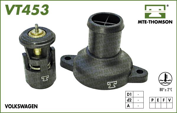 MTE-Thomson VT453.80 - Termostats, Dzesēšanas šķidrums ps1.lv