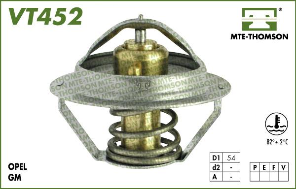 MTE-Thomson VT452.82 - Termostats, Dzesēšanas šķidrums ps1.lv