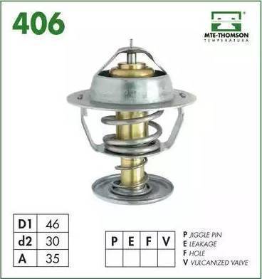 MTE-Thomson VT315.82 - Termostats, Dzesēšanas šķidrums ps1.lv