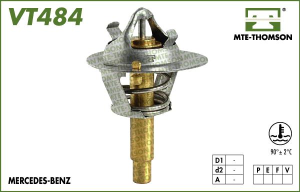 MTE-Thomson VT484.90 - Termostats, Dzesēšanas šķidrums ps1.lv