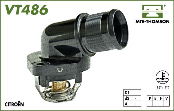 MTE-Thomson VT486.89 - Termostats, Dzesēšanas šķidrums ps1.lv