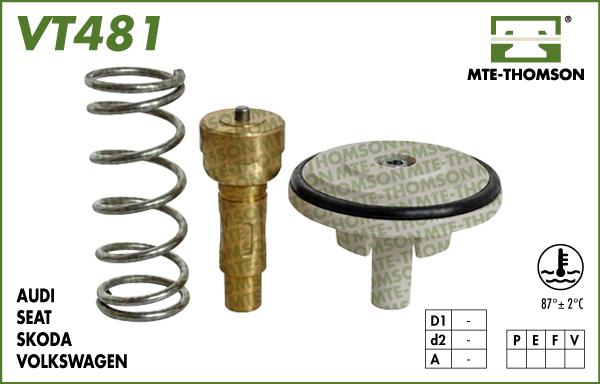 MTE-Thomson VT481.87 - Termostats, Dzesēšanas šķidrums ps1.lv