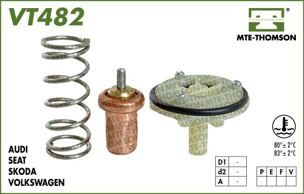 MTE-Thomson VT482.80 - Termostats, Dzesēšanas šķidrums ps1.lv