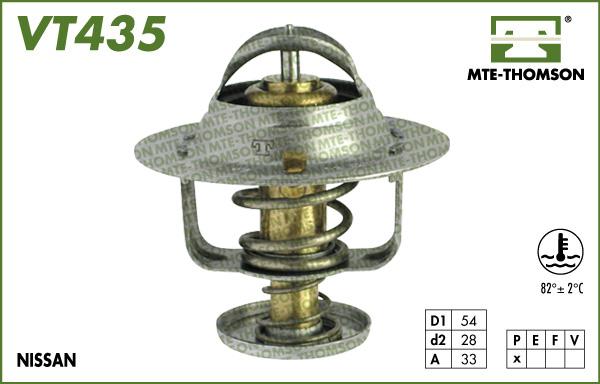 MTE-Thomson VT435.82 - Termostats, Dzesēšanas šķidrums ps1.lv