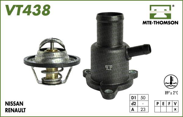 MTE-Thomson VT438.89 - Termostats, Dzesēšanas šķidrums ps1.lv