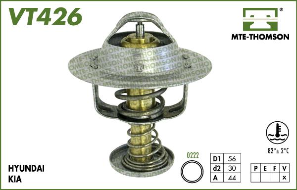 MTE-Thomson VT426.82 - Termostats, Dzesēšanas šķidrums ps1.lv