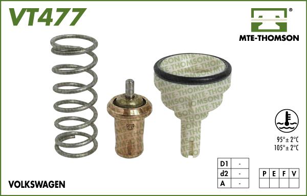 MTE-Thomson VT477.95 - Termostats, Dzesēšanas šķidrums ps1.lv