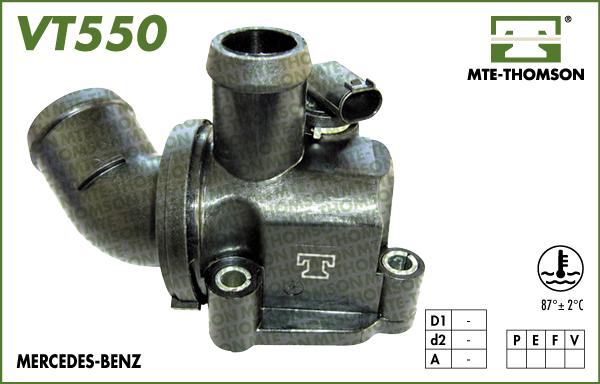 MTE-Thomson VT550.87 - Termostats, Dzesēšanas šķidrums ps1.lv