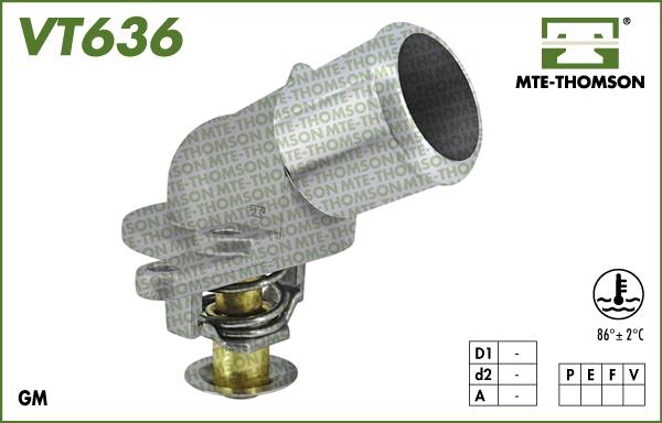 MTE-Thomson VT636.86 - Termostats, Dzesēšanas šķidrums ps1.lv