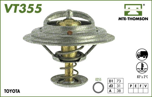 MTE-Thomson VT355.82 - Termostats, Dzesēšanas šķidrums ps1.lv