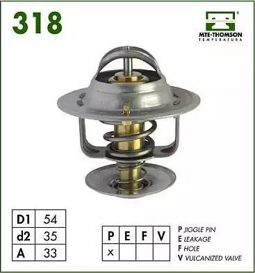 MTE-Thomson VT318.83 - Termostats, Dzesēšanas šķidrums ps1.lv