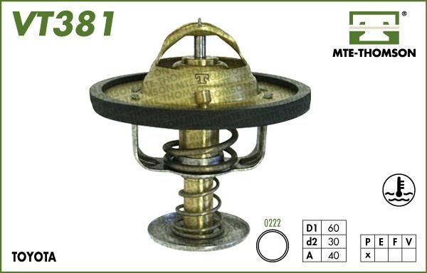 MTE-Thomson VT381.82 - Termostats, Dzesēšanas šķidrums ps1.lv