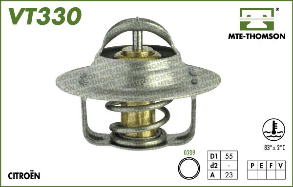 MTE-Thomson VT330.83 - Termostats, Dzesēšanas šķidrums ps1.lv