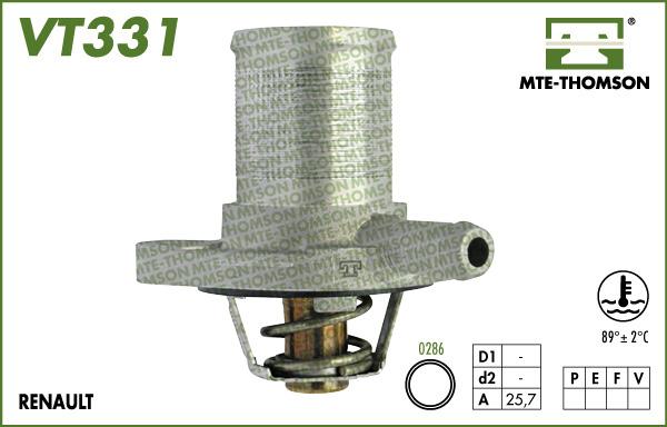 MTE-Thomson VT331.89 - Termostats, Dzesēšanas šķidrums ps1.lv