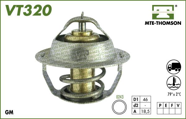 MTE-Thomson VT320.82 - Termostats, Dzesēšanas šķidrums ps1.lv